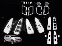 Kia Sportage (10-) хромированные накладки панелей салона и торпеды, 14 предметов