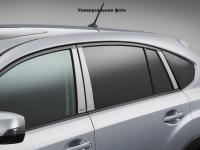 Porsche Cayenne (10–14) Молдинги дверных стоек, нерж., 10 частей